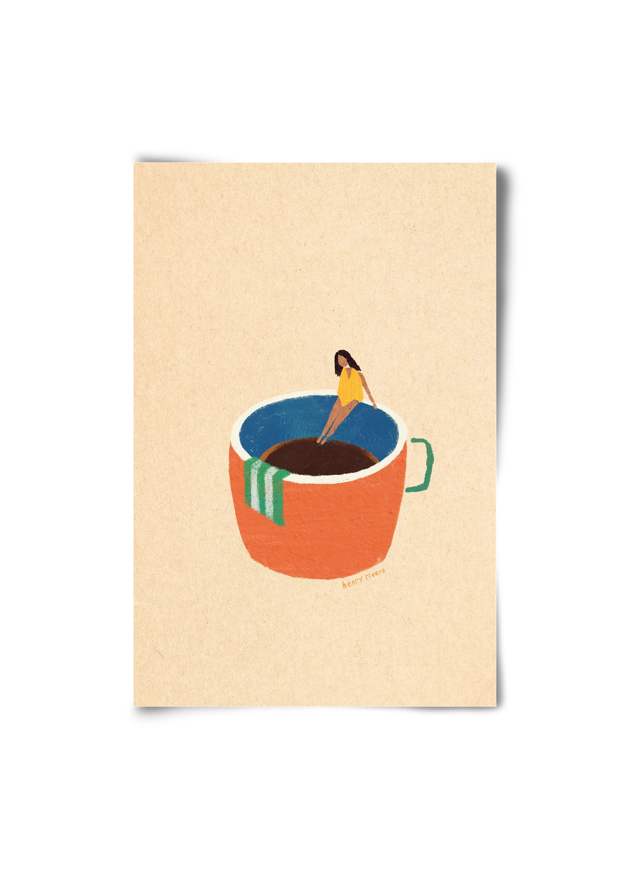 Espresso Dip, 20x30 cm, Keret nélkül