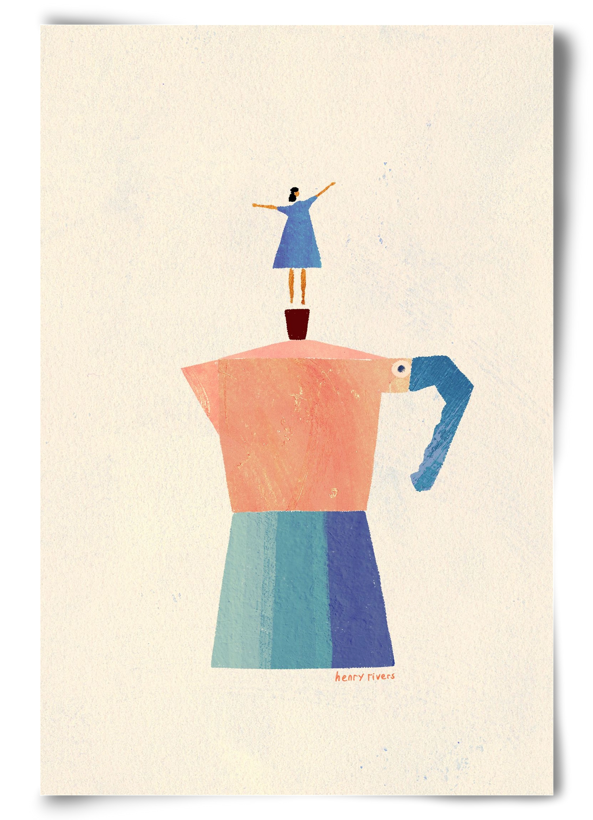 Good Morning Coffee, 60x90 cm, Keret nélkül