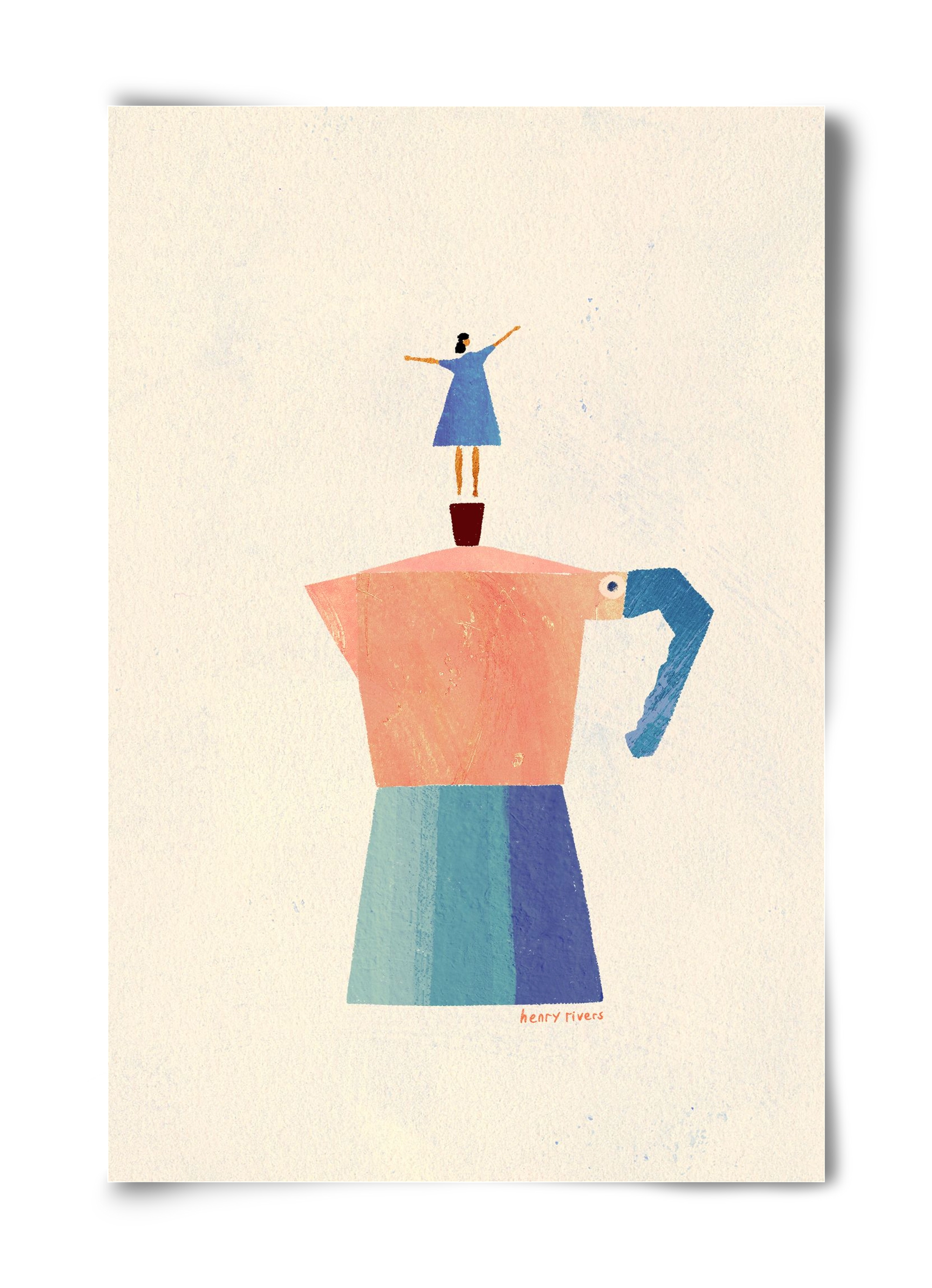 Good Morning Coffee, 40x60 cm, Keret nélkül