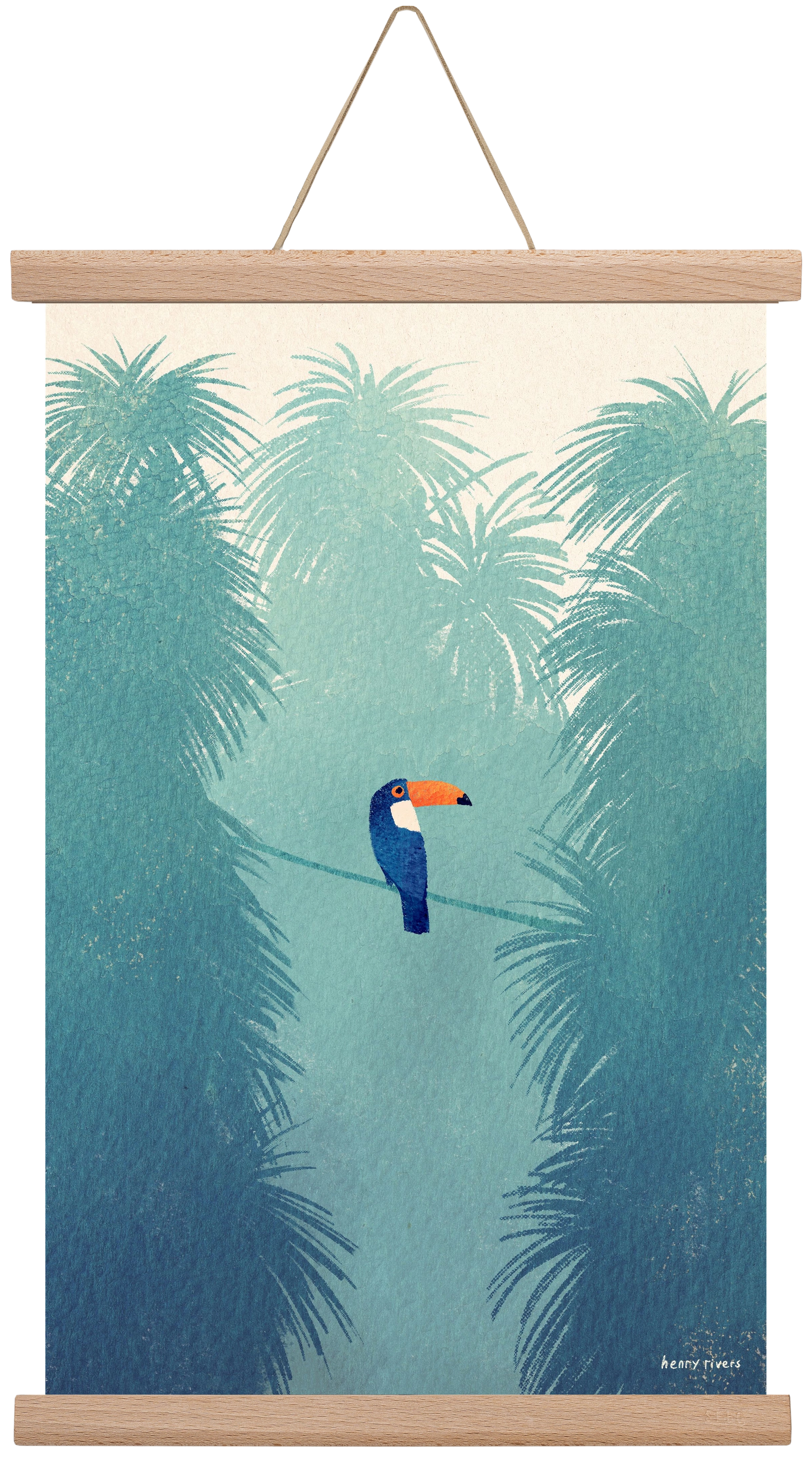 Toucan, 30x45 cm (30x45 cm), Tölgy akasztó